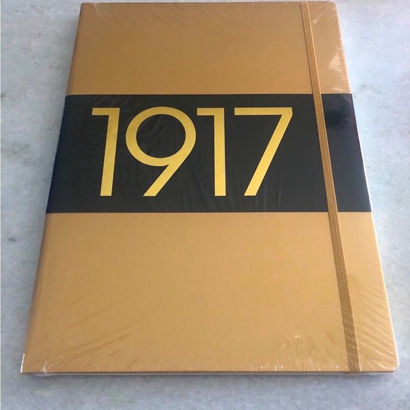 NWT Leuchtturm 1917 Metallic Gold Limited Edition A5 Hardcover Notebook - Picture 1 of 8